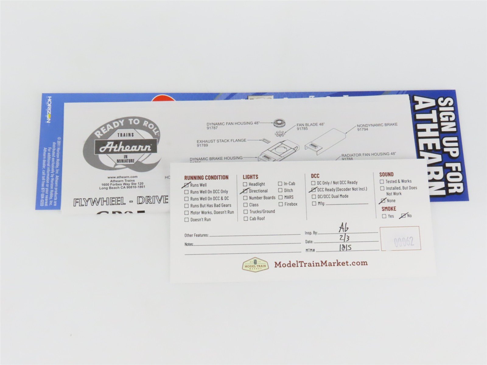 HO Scale Athearn 96065 SAL Seaboard Air Line EMD GP35 Diesel #540 - DCC Ready