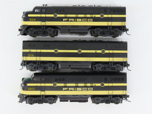 HO Scale KATO SLSF Frisco EMD F3A/B/A Diesel Locomotive Set - Custom Rd #'s