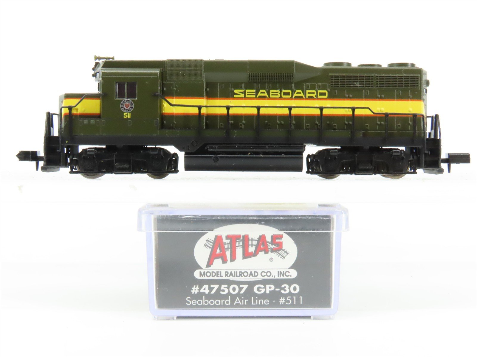 N Scale Atlas Classic 47507 SAL Seaboard Air Line EMD GP30 Diesel #511