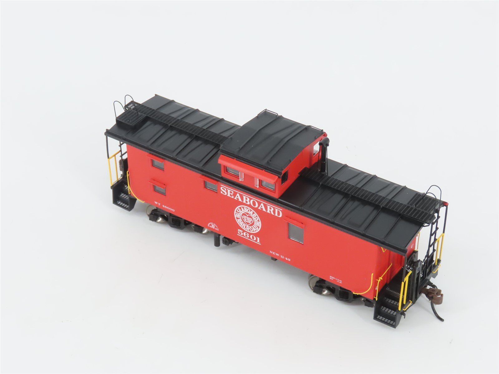 HO Athearn Genesis ATHG78510 SAL Seaboard Air Line Cupola Caboose #5601 Lighted