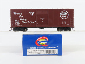 HO Scale Athearn 70420 ACL Atlantic Coast Line 40' Single Door Box Car #25629