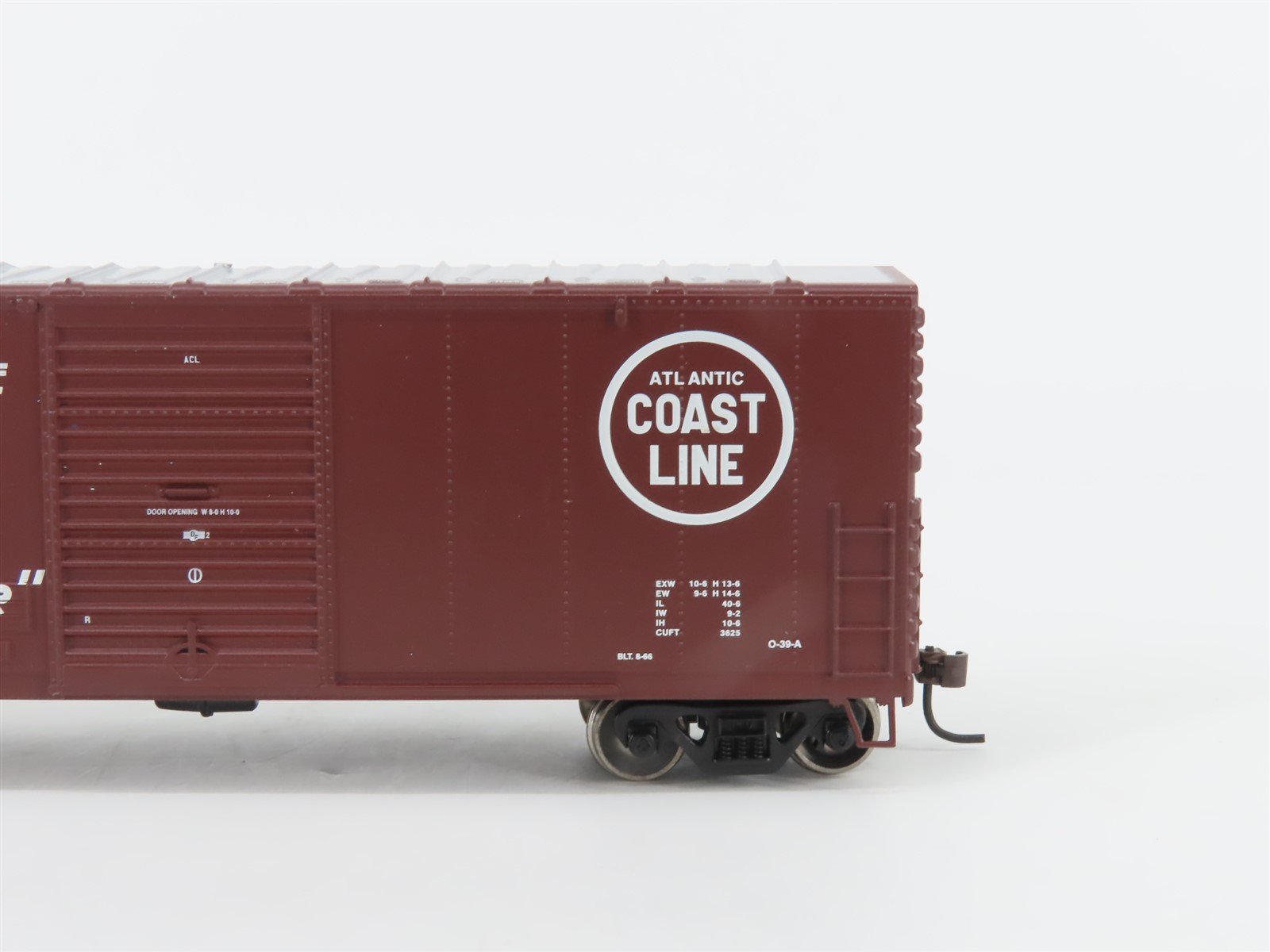 HO Scale Athearn 70420 ACL Atlantic Coast Line 40' Single Door Box Car #25629