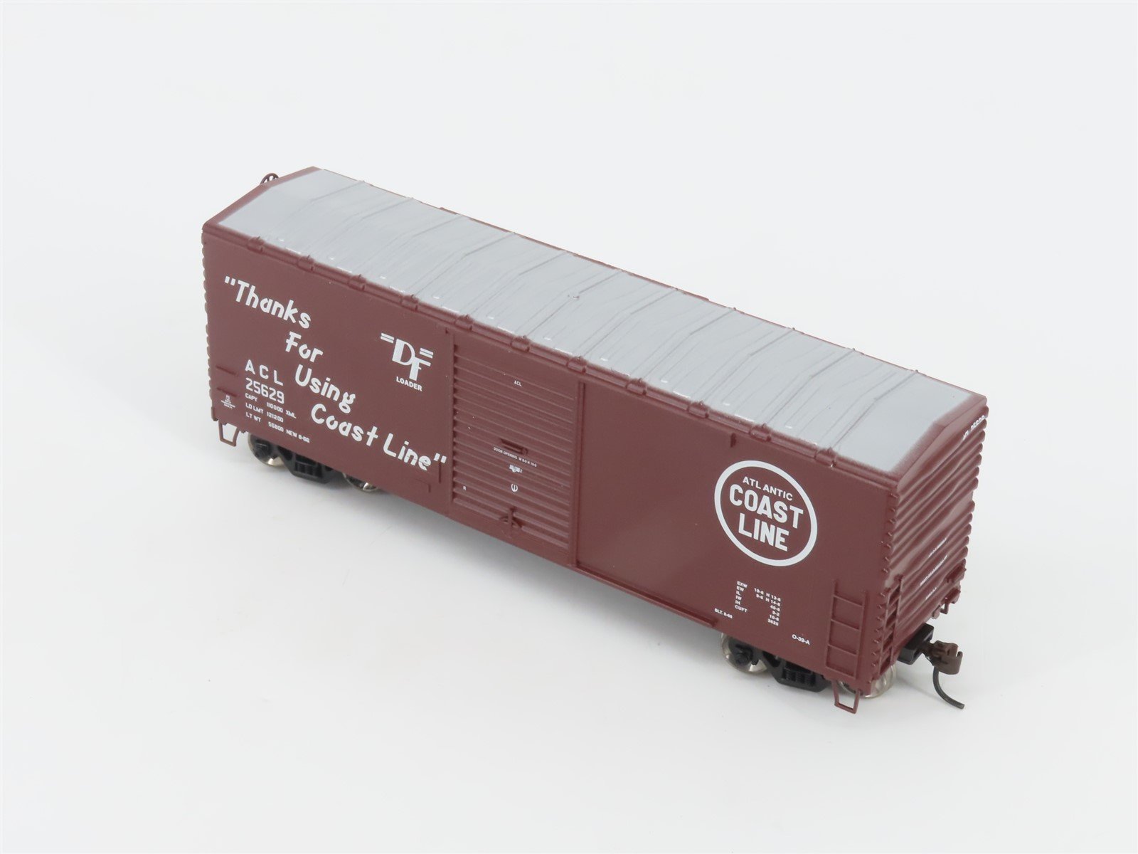 HO Scale Athearn 70420 ACL Atlantic Coast Line 40' Single Door Box Car #25629