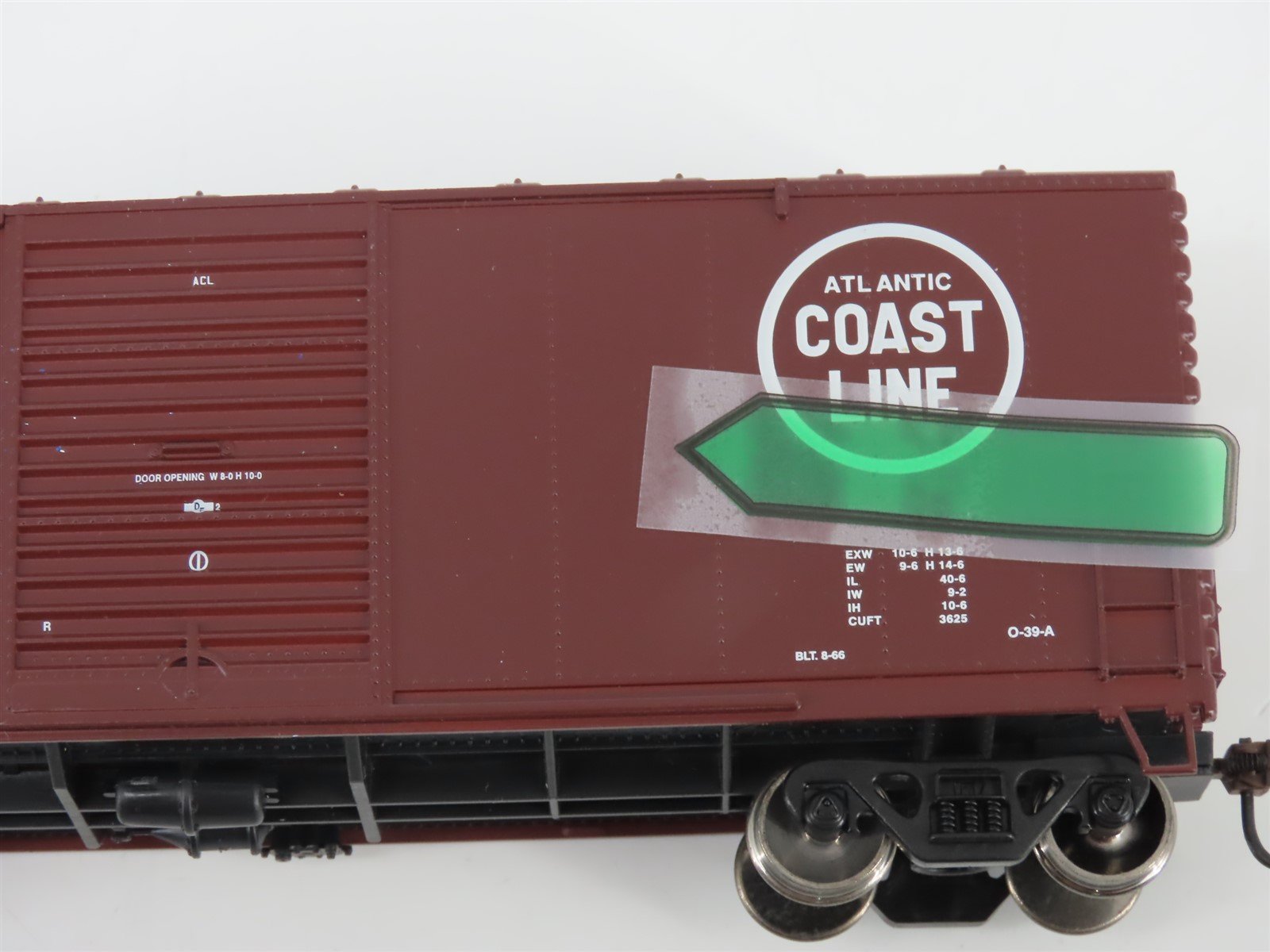 HO Scale Athearn 70420 ACL Atlantic Coast Line 40' Single Door Box Car #25629