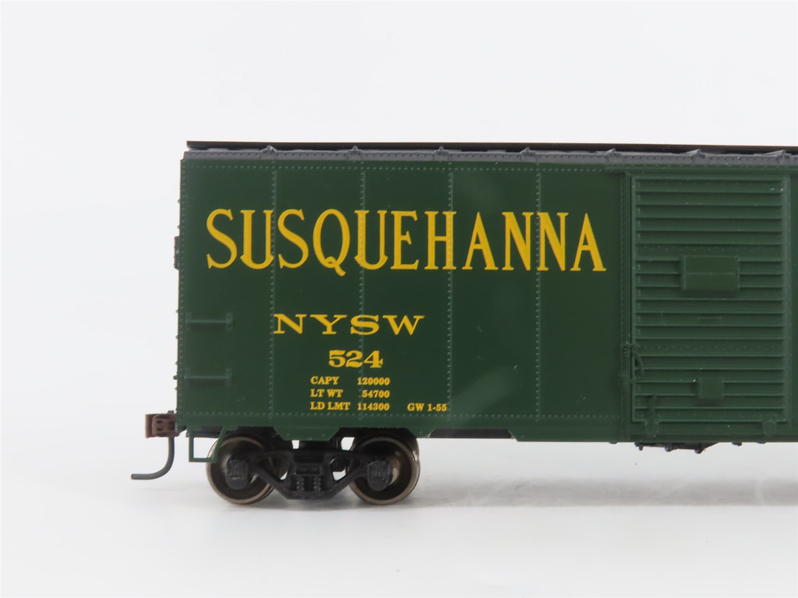 HO Scale Athearn 70006 NYSW Susquehanna Susie-Q 40' Single Door Box Car #524