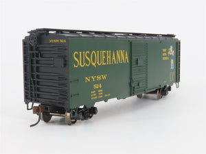 HO Scale Athearn 70006 NYSW Susquehanna Susie-Q 40' Single Door Box Car #524
