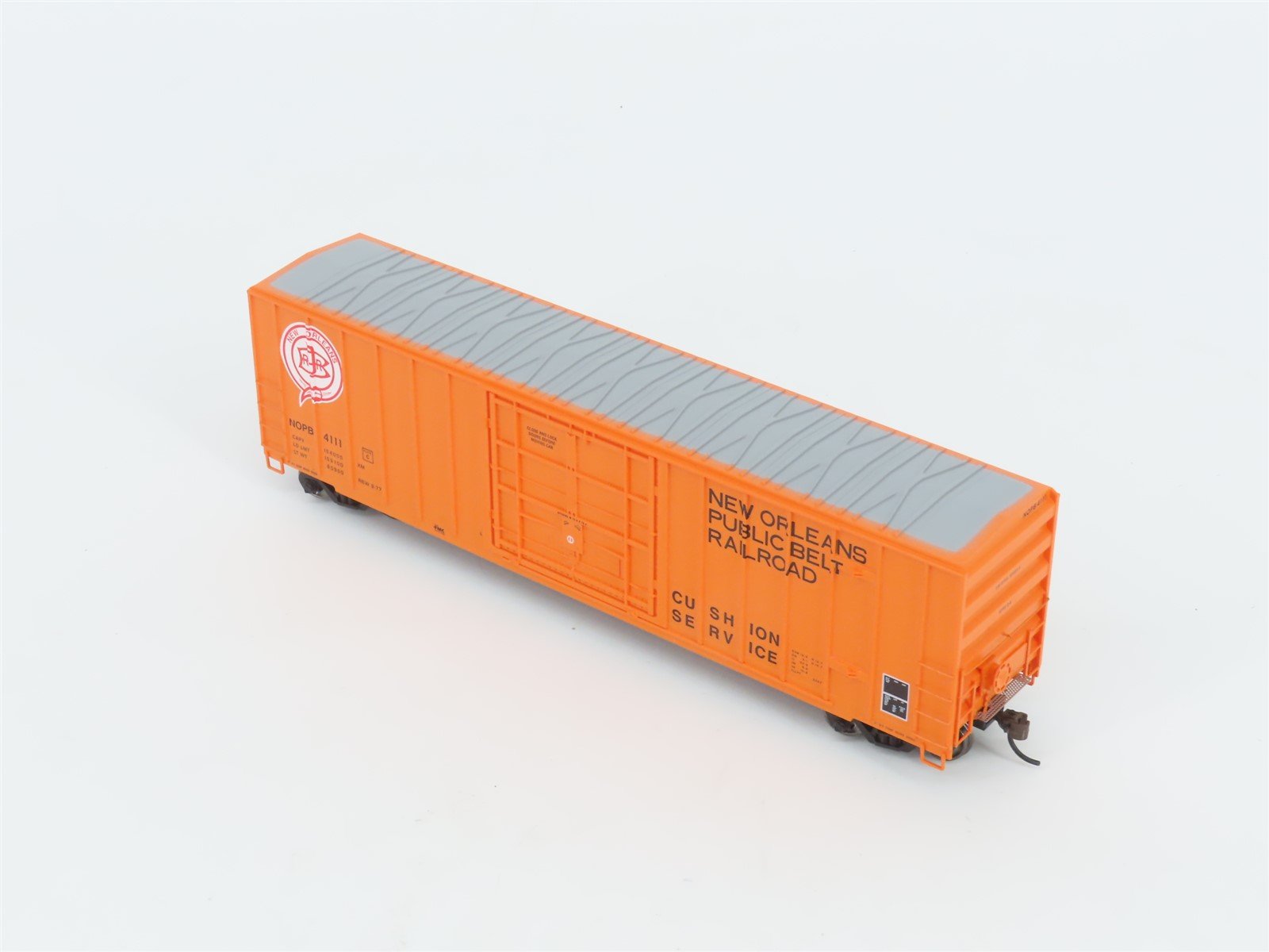 HO Athearn ATH18682 NOPB New Orleans Public Belt 50' Plug Door Box Car #4111