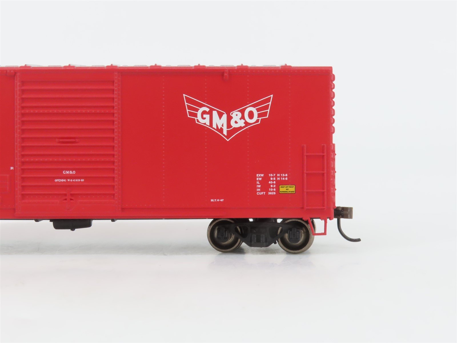 HO Scale Athearn ATH67755 GM&O Gulf Mobile & Ohio 40' Single Door Box Car #21611