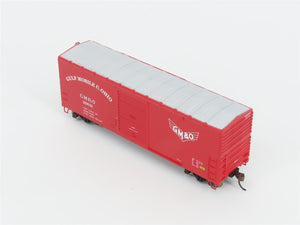 HO Scale Athearn ATH67755 GM&O Gulf Mobile & Ohio 40' Single Door Box Car #21611