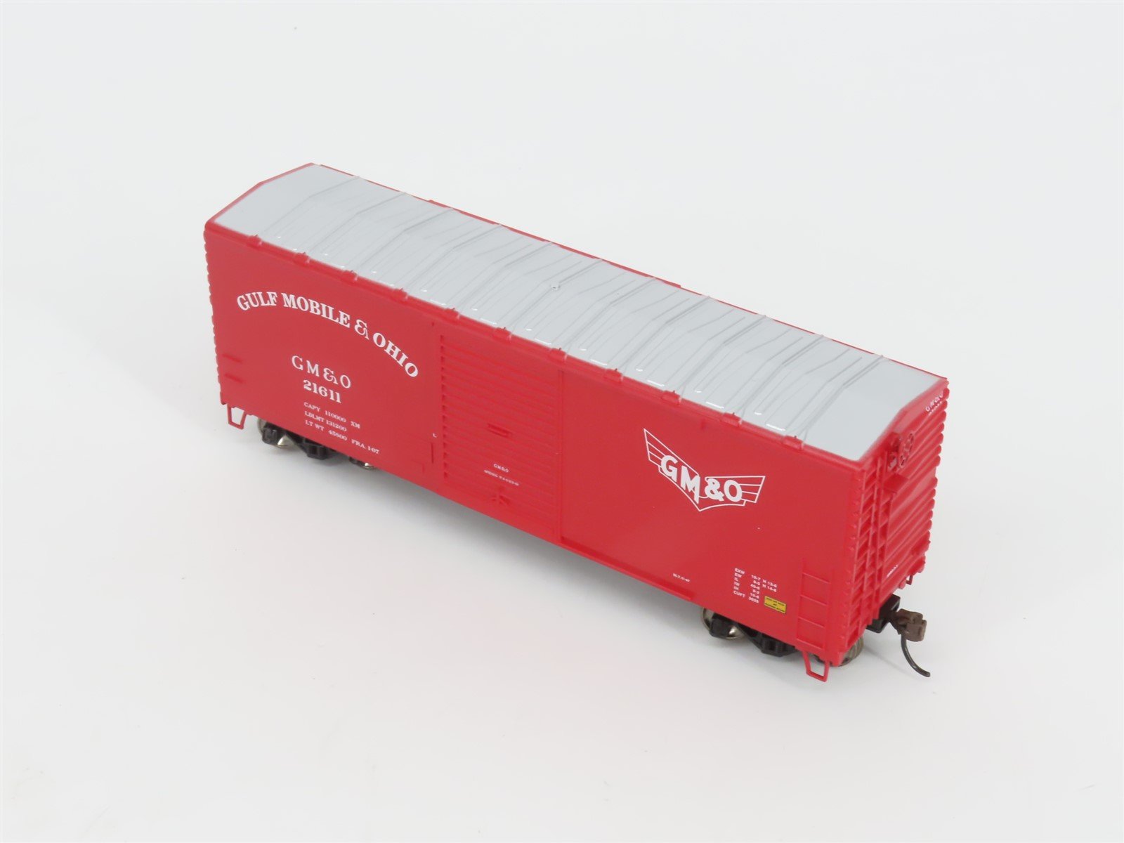 HO Scale Athearn ATH67755 GM&O Gulf Mobile & Ohio 40' Single Door Box Car #21611
