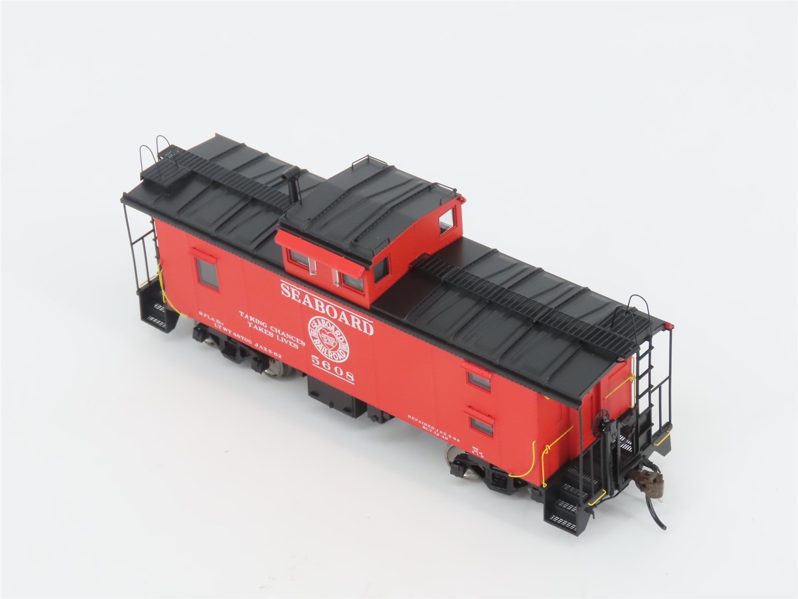 HO Athearn Genesis ATHG78590 SAL Seaboard Air Line Cupola Caboose #5608 Lighted