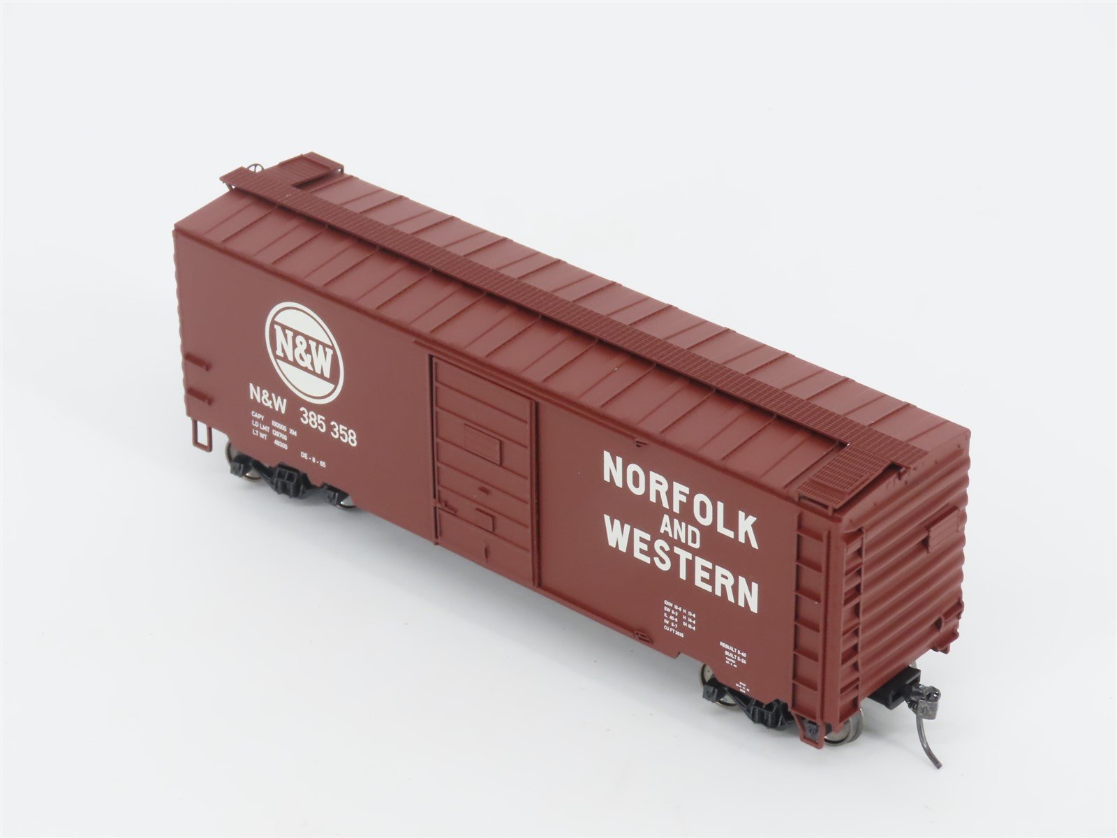 HO Scale MTH 85-74116 N&W Norfolk & Western 40' Single Door Box Car #385358