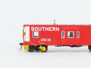 HO Scale Tangent 60610-06 SOU Southern Railway Bay Window Caboose #X510 w/Lights