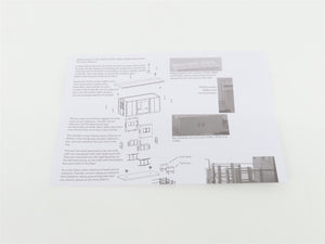 HO Scale Bluford Shops 31180 TM Texas Mexican Short Body Bay Window Caboose #316