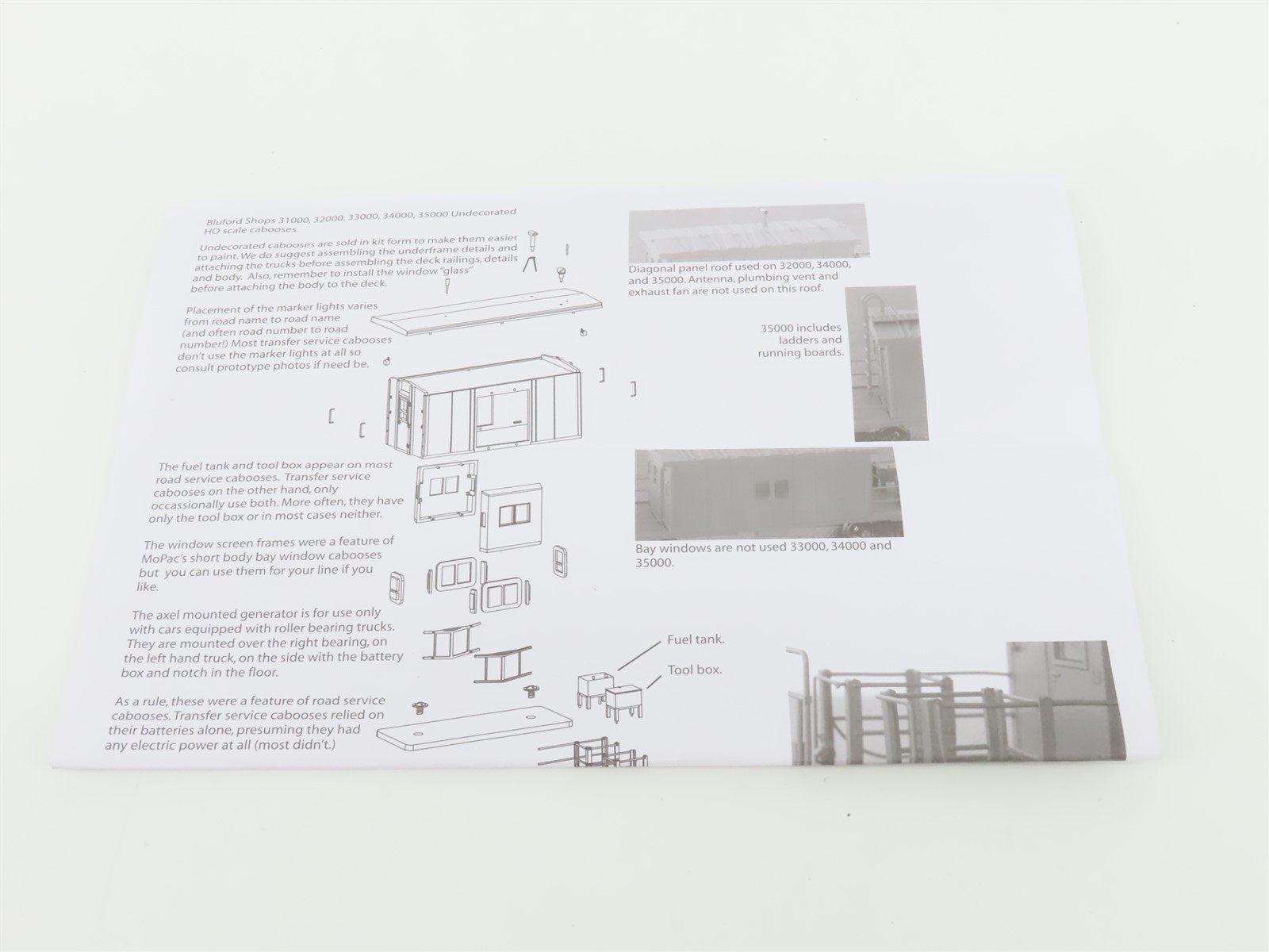 HO Scale Bluford Shops 35060 SOU Southern Railway Transfer Caboose #XC22