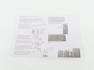 HO Scale Bluford Shops 31030 SCL/L&N Family Lines Short Body Caboose #6642