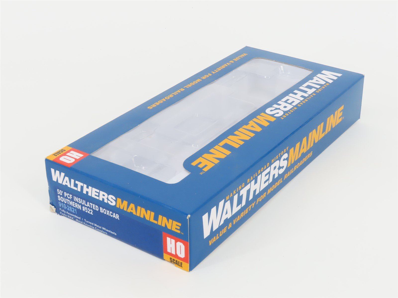 HO Walthers Mainline 910-2821 Southern Railway 50' PCF Insulated Box Car #522