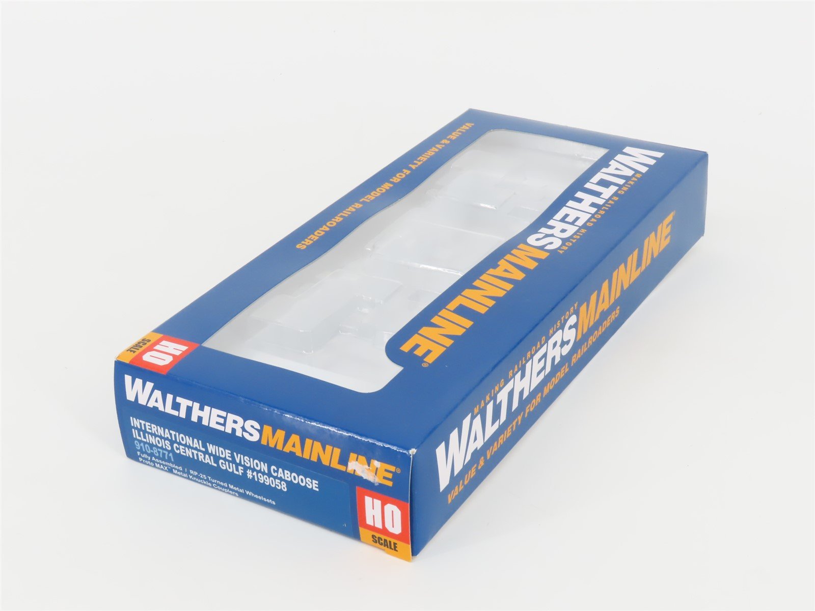 HO Walthers Mainline 910-8771 ICG International Wide Vision Caboose #199058