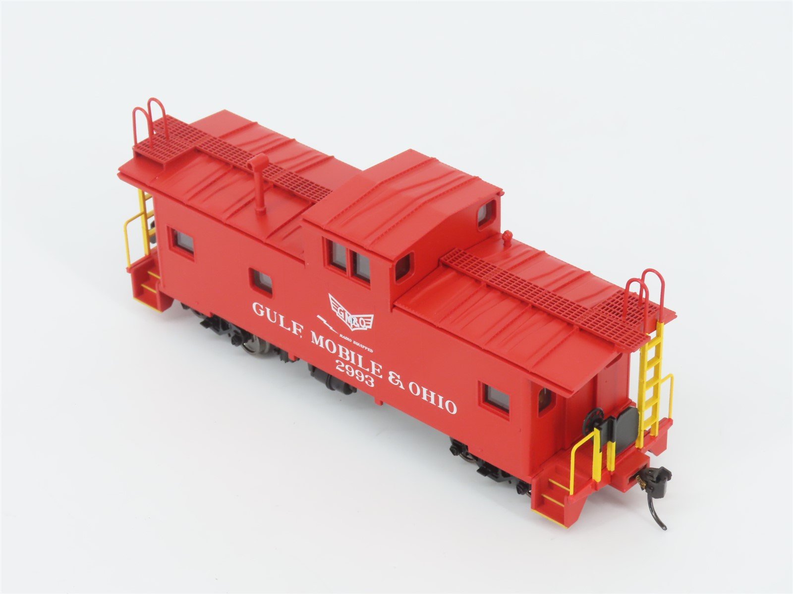 HO Scale Walthers Mainline 910-8770 GM&O Int'l Wide Vision Caboose #2993