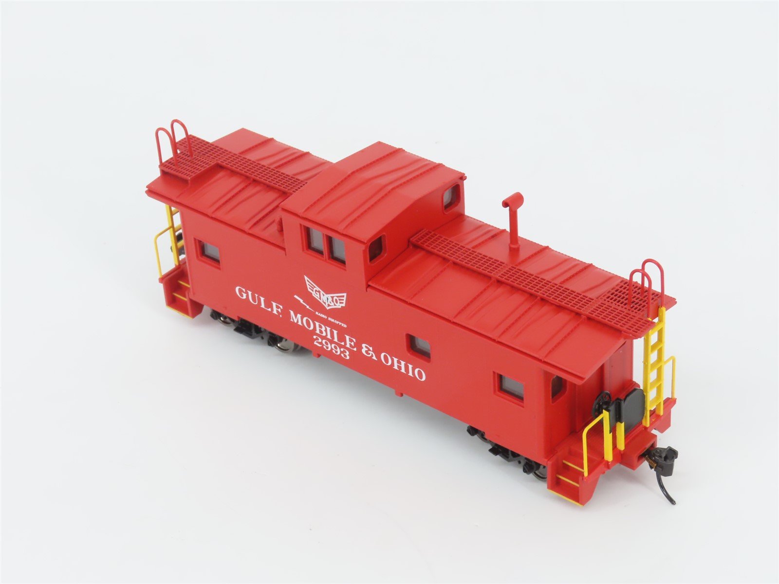 HO Scale Walthers Mainline 910-8770 GM&O Int'l Wide Vision Caboose #2993