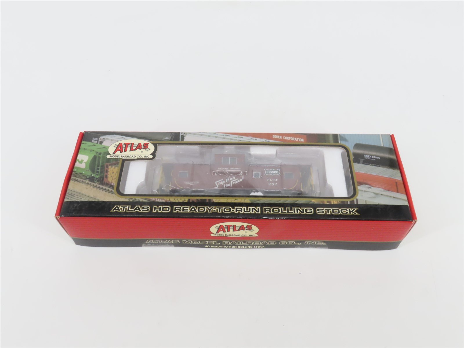 HO Scale Atlas 1996-1 SL-SF "Ship It On The Frisco" EV Caboose #252 - SEALED