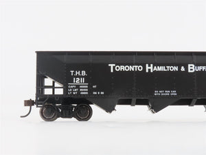 HO Bowser Executive Line Stewart Hobbies 40326 TH&B 3-Bay Open Hopper #1211