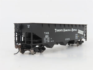 HO Bowser Executive Line Stewart Hobbies 40326 TH&B 3-Bay Open Hopper #1211