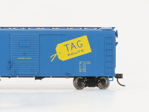 HO Scale Bowser 42737 TA&G TAG Route 40' Single Door Box Car #7036