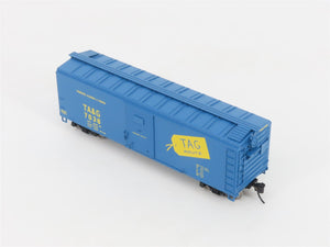 HO Scale Bowser 42737 TA&G TAG Route 40' Single Door Box Car #7036