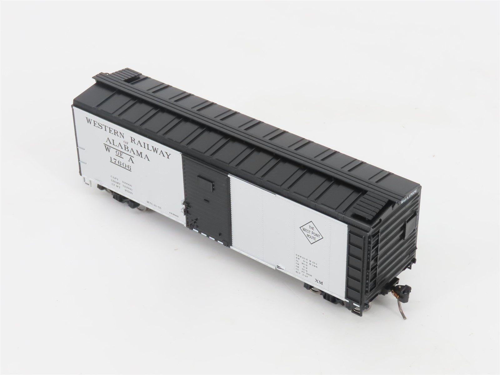 HO Scale Bowser 43178 WofA The West Point Route Box Car #17606