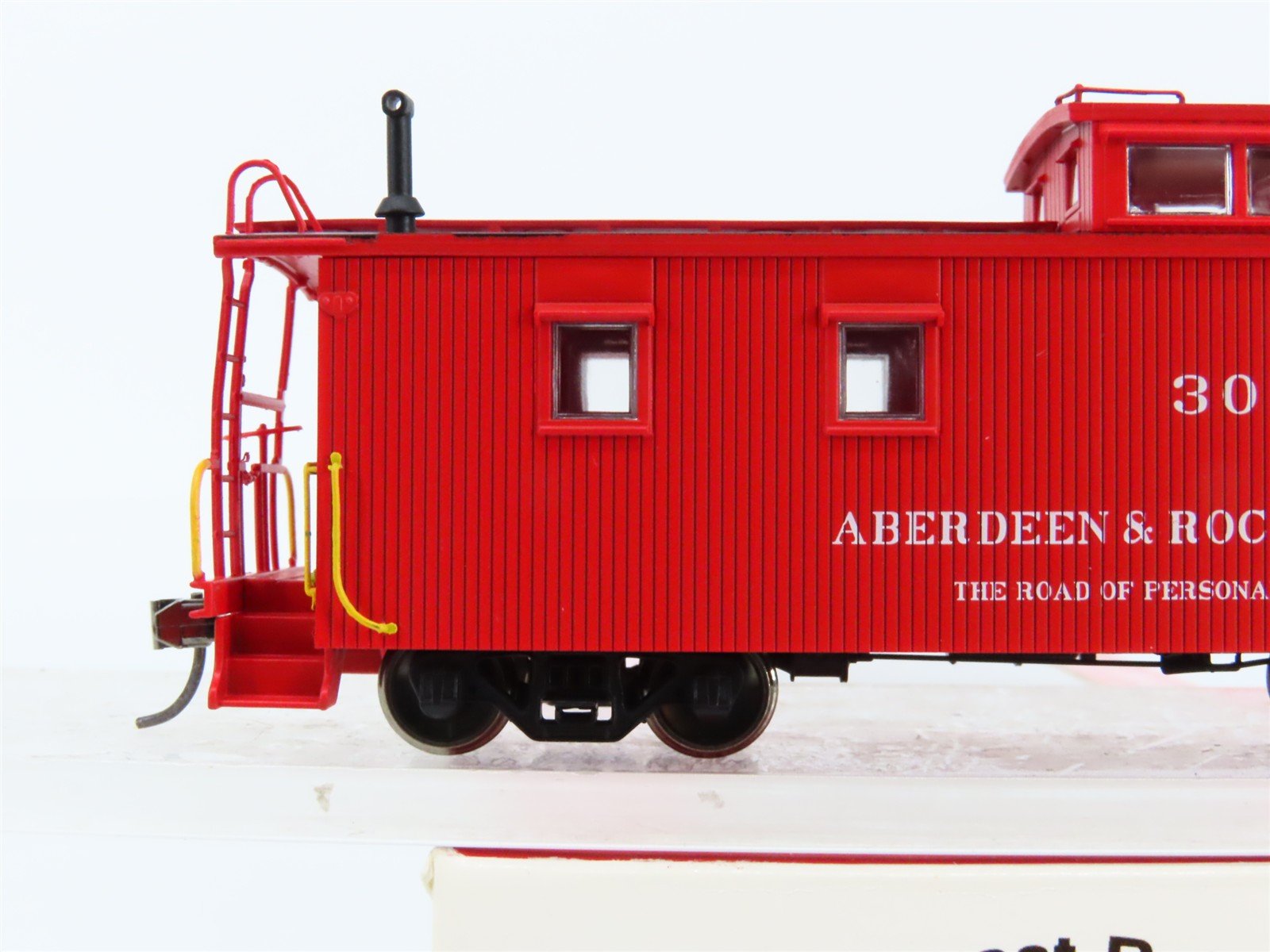 HO Scale East Coast Railroads ECRR-51 A&R Aberdeen & Rockfish 36' Caboose #308