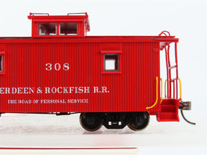 HO Scale East Coast Railroads ECRR-51 A&R Aberdeen & Rockfish 36' Caboose #308