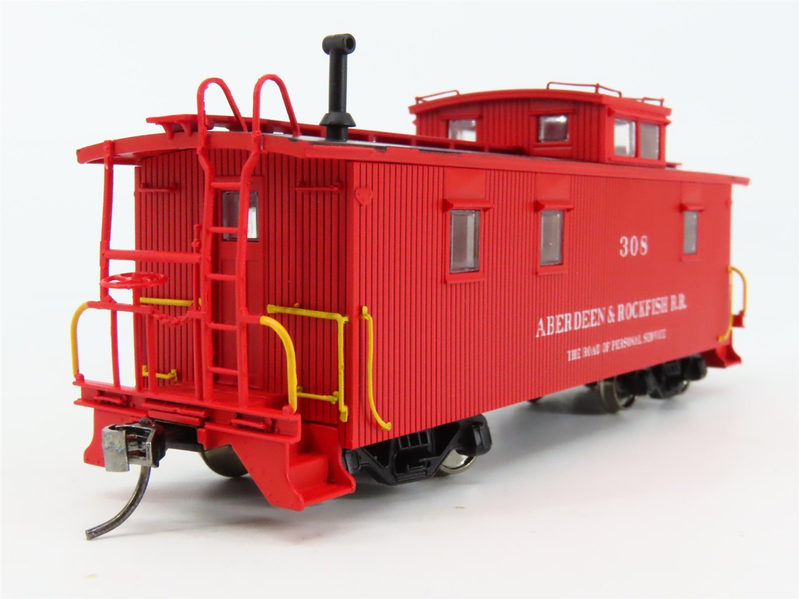 HO Scale East Coast Railroads ECRR-51 A&R Aberdeen & Rockfish 36' Caboose #308
