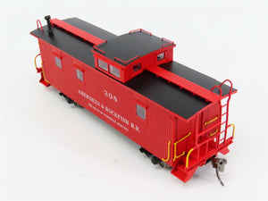HO Scale East Coast Railroads ECRR-51 A&R Aberdeen & Rockfish 36' Caboose #308