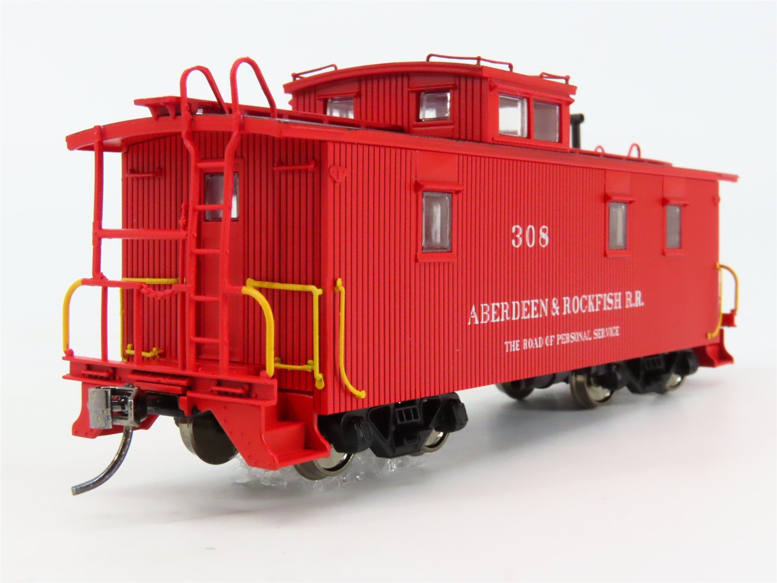 HO Scale East Coast Railroads ECRR-51 A&R Aberdeen & Rockfish 36' Caboose #308