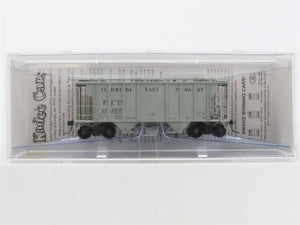 HO Scale Kadee 8652 FEC Florida East Coast 2-Bay Covered Hopper #14103 - Sealed