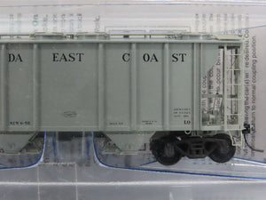 HO Scale Kadee 8652 FEC Florida East Coast 2-Bay Covered Hopper #14103 - Sealed
