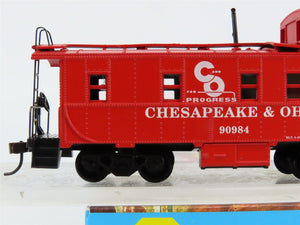 HO Athearn 1265 C&O Chesapeake & Ohio Railroad Cupola Caboose #90984 BUILT