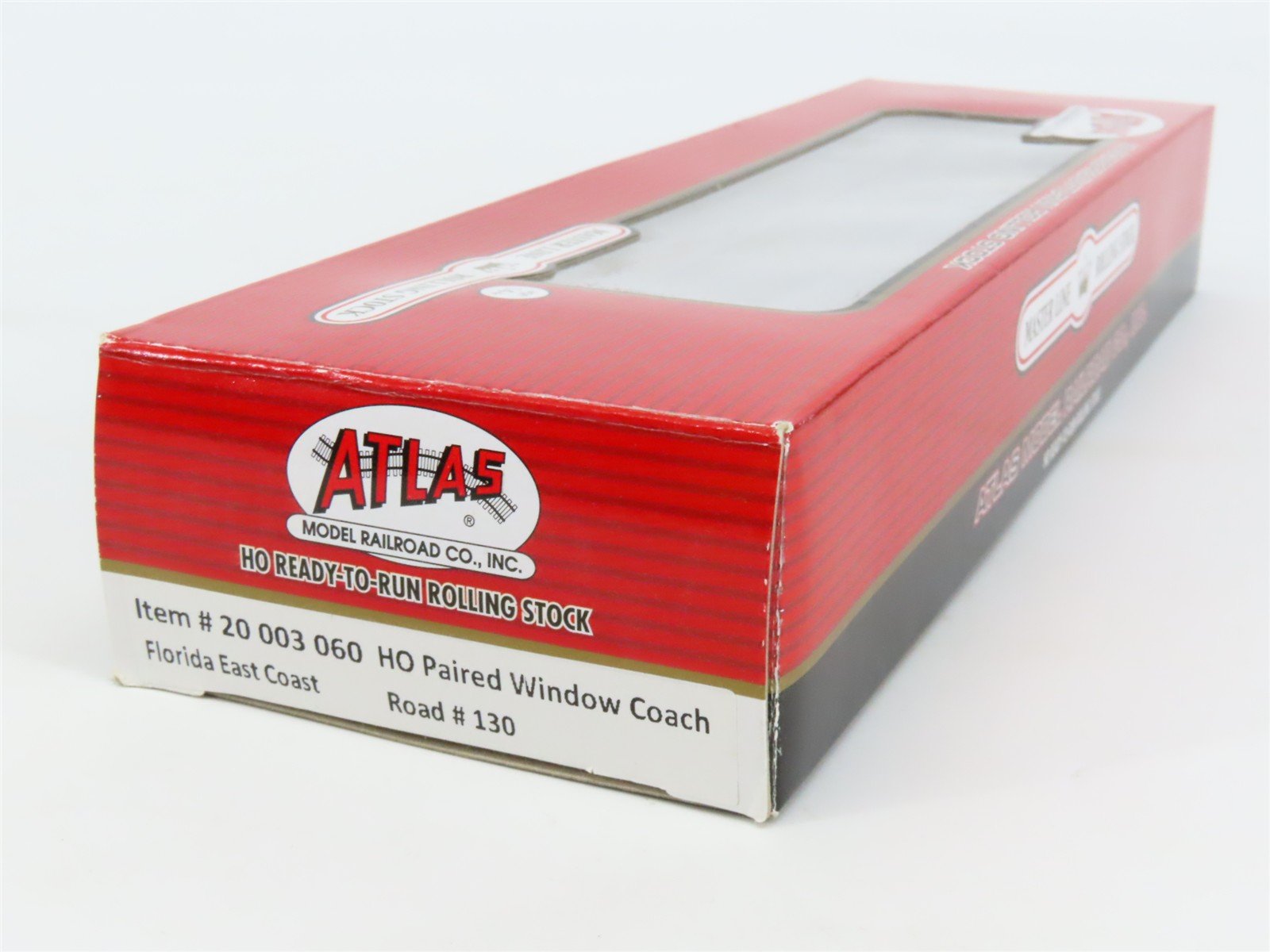 HO Scale Atlas 20003060 FEC Florida East Coast Railroad Coach Passenger Car #130