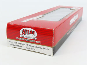 HO Scale Atlas 20003060 FEC Florida East Coast Railroad Coach Passenger Car #130