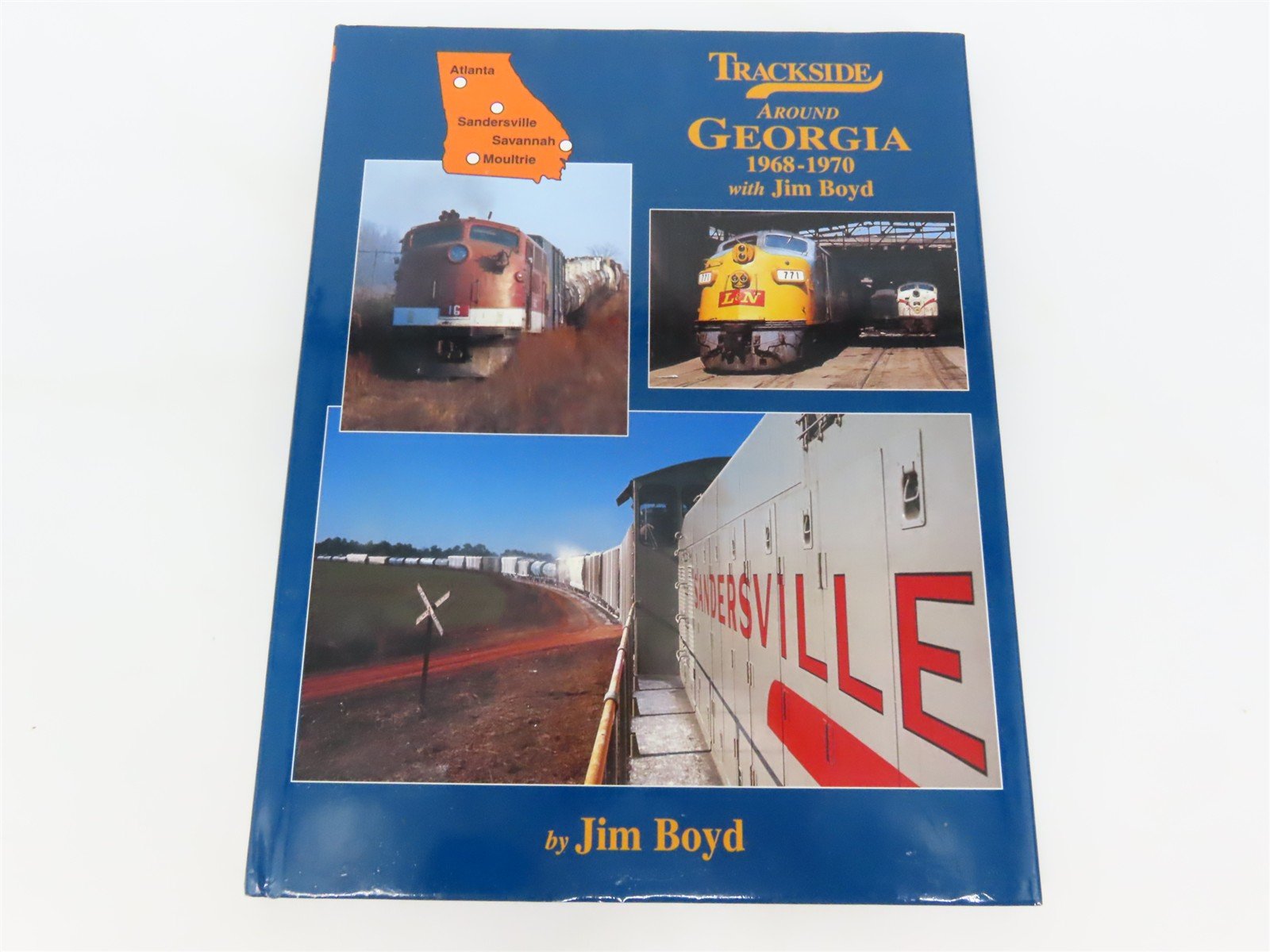 Morning Sun: Trackside Around Georgia 1968-1970 by Jim Boyd ©2008 HC Book