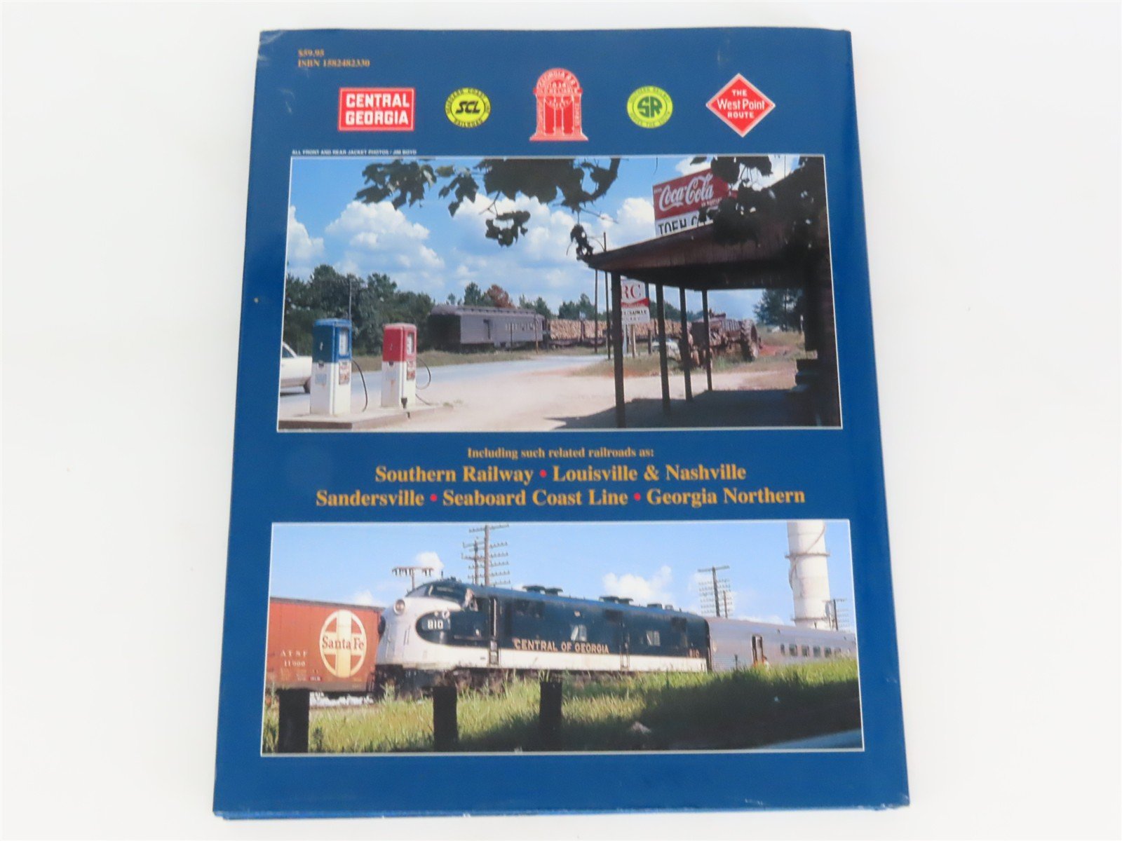 Morning Sun: Trackside Around Georgia 1968-1970 by Jim Boyd ©2008 HC Book