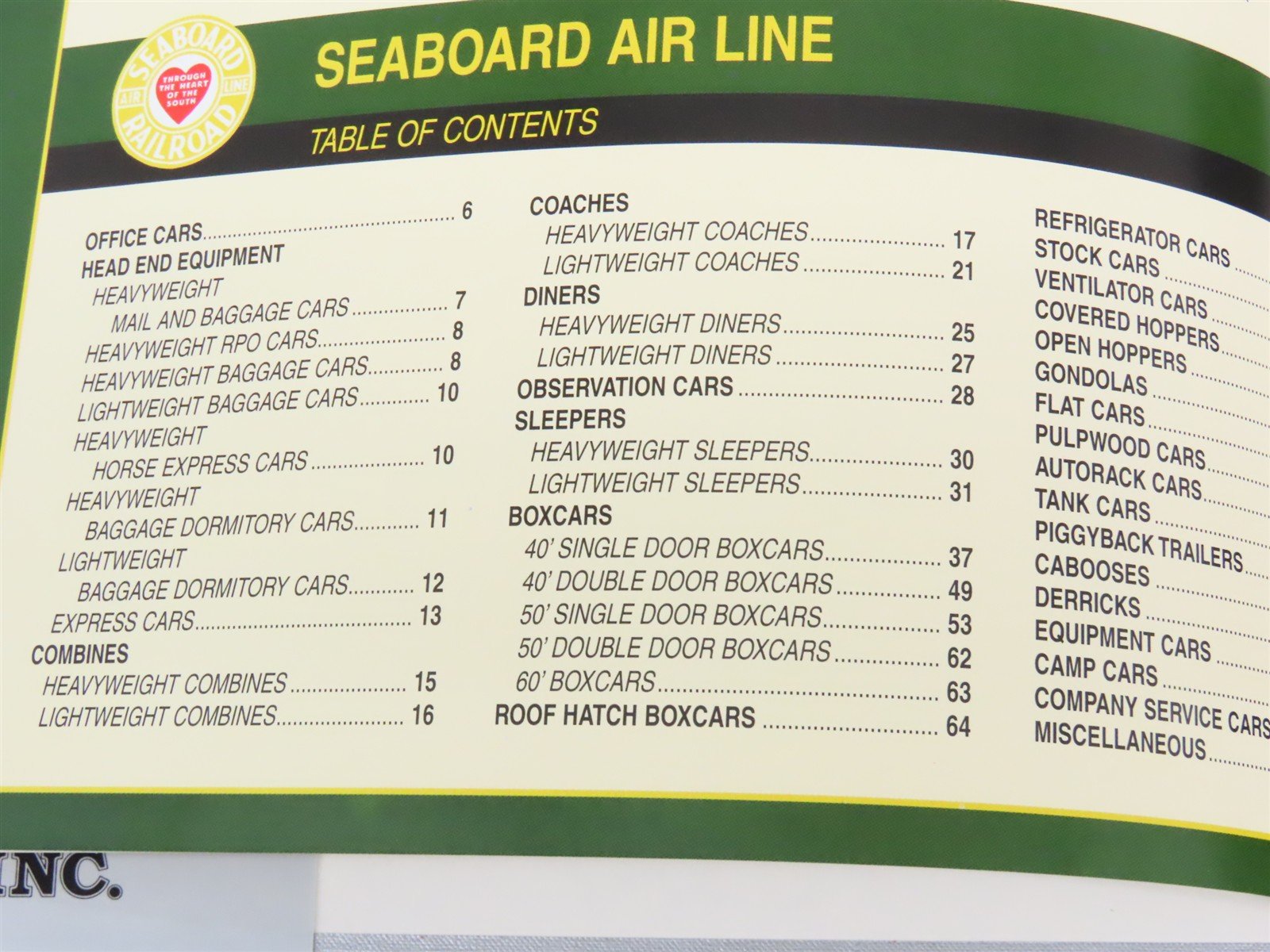 Morning Sun SAL Color Guide to Freight & Passenger Equipment by Paul Faulk ©1998