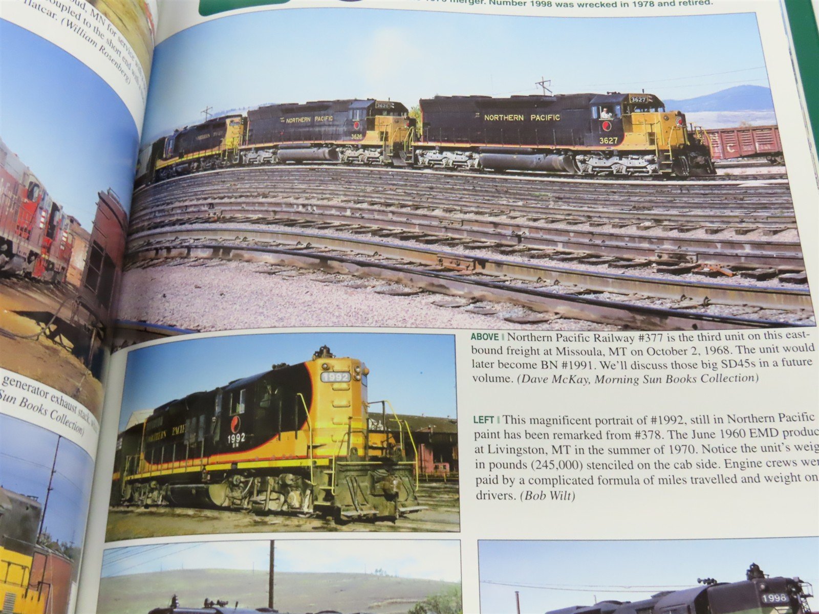 Morning Sun: Burlington Northern Power In Color Vol 1 by Stephen M. Timko ©2014