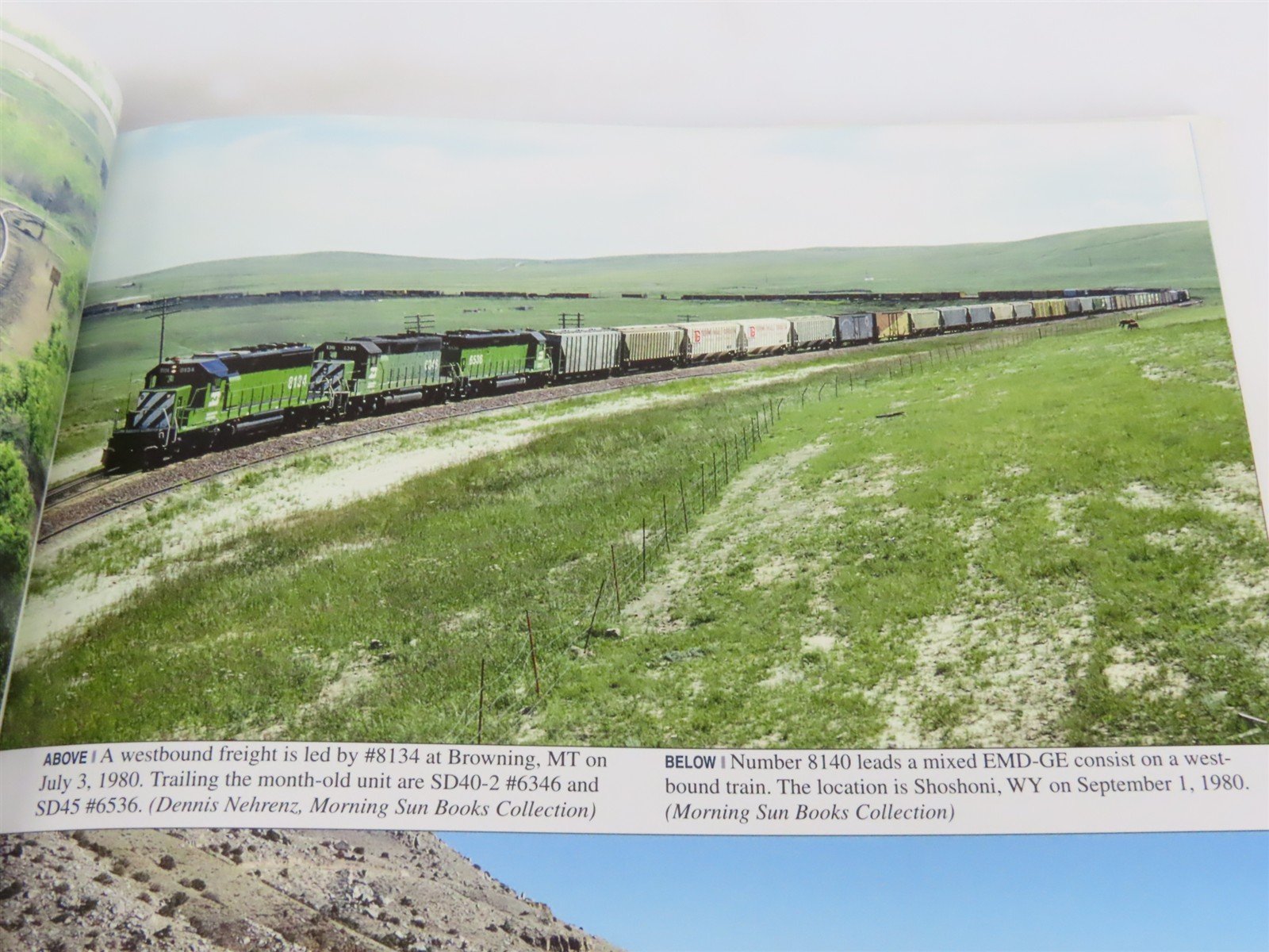 Morning Sun: Burlington Northern Power In Color Vol 3 by Stephen M. Timko ©2018