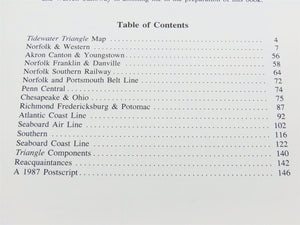 Morning Sun: Tidewater Triangle by Robert J. Yanosey ©1988 HC Book