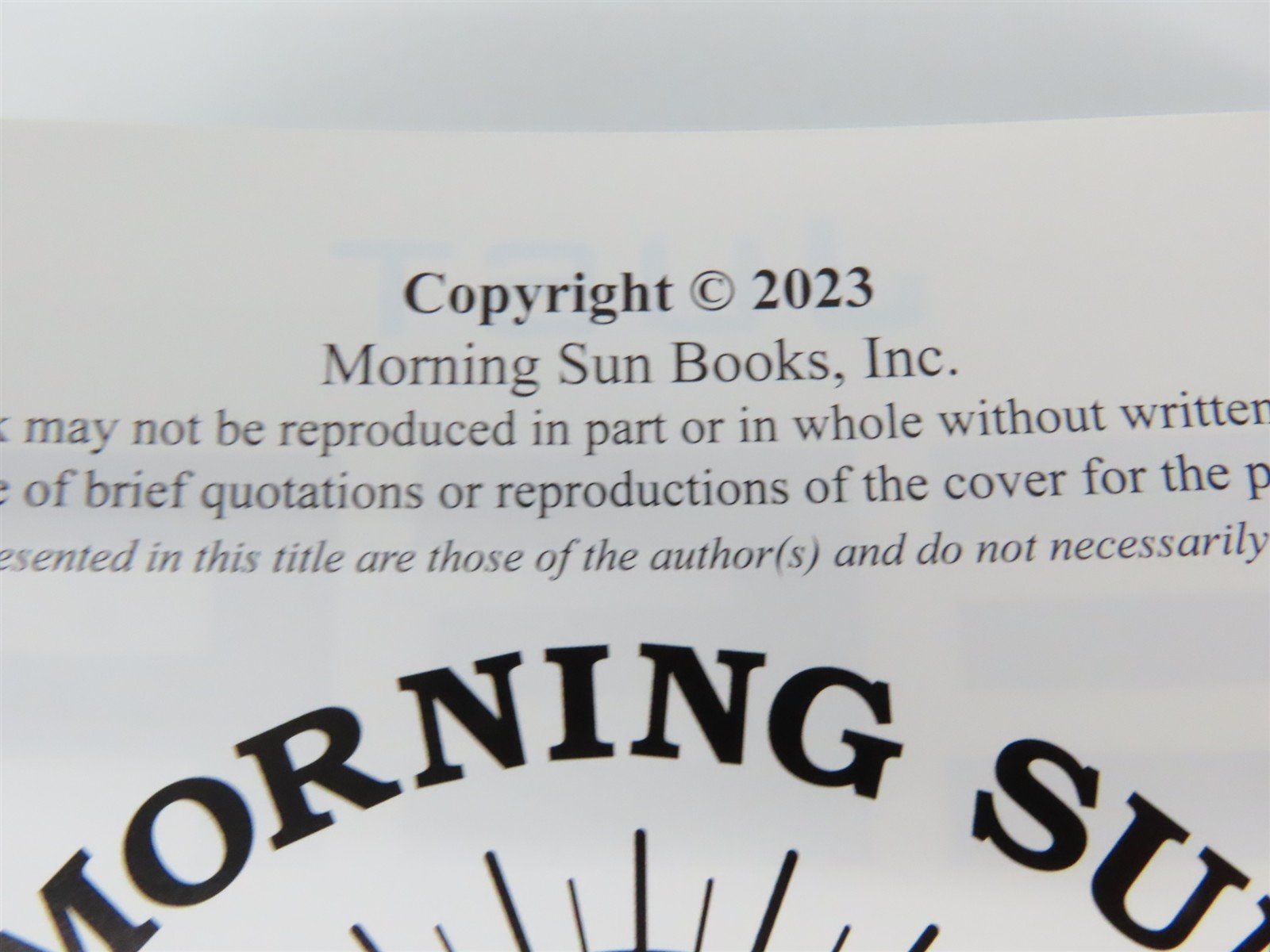 Morning Sun: Just Geeps In Color Vol 1: GP7 1949-1954 by Stephen M. Timko ©2023