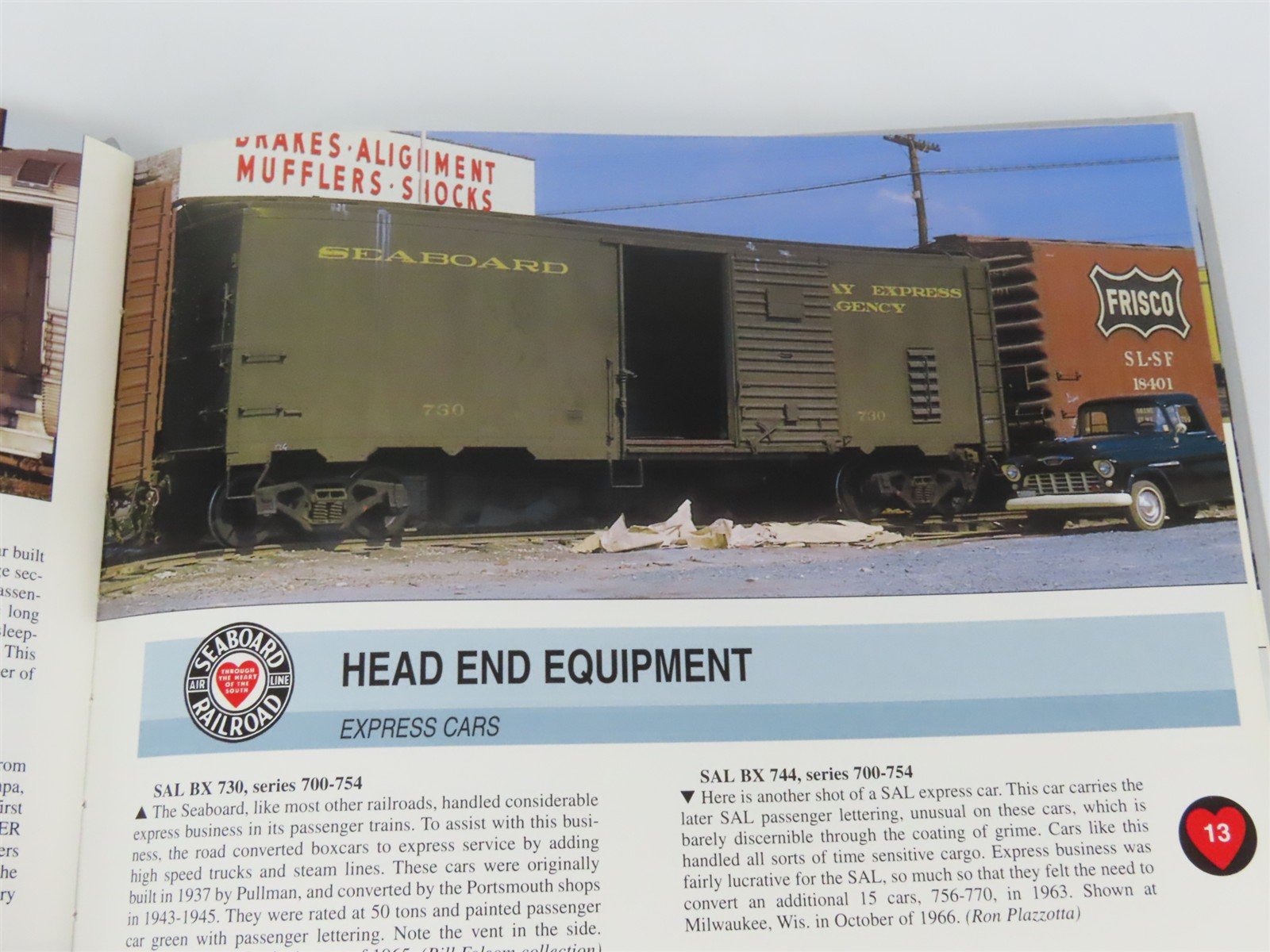 Morning Sun SAL Color Guide to Freight & Passenger Equipment by Paul Faulk ©1998