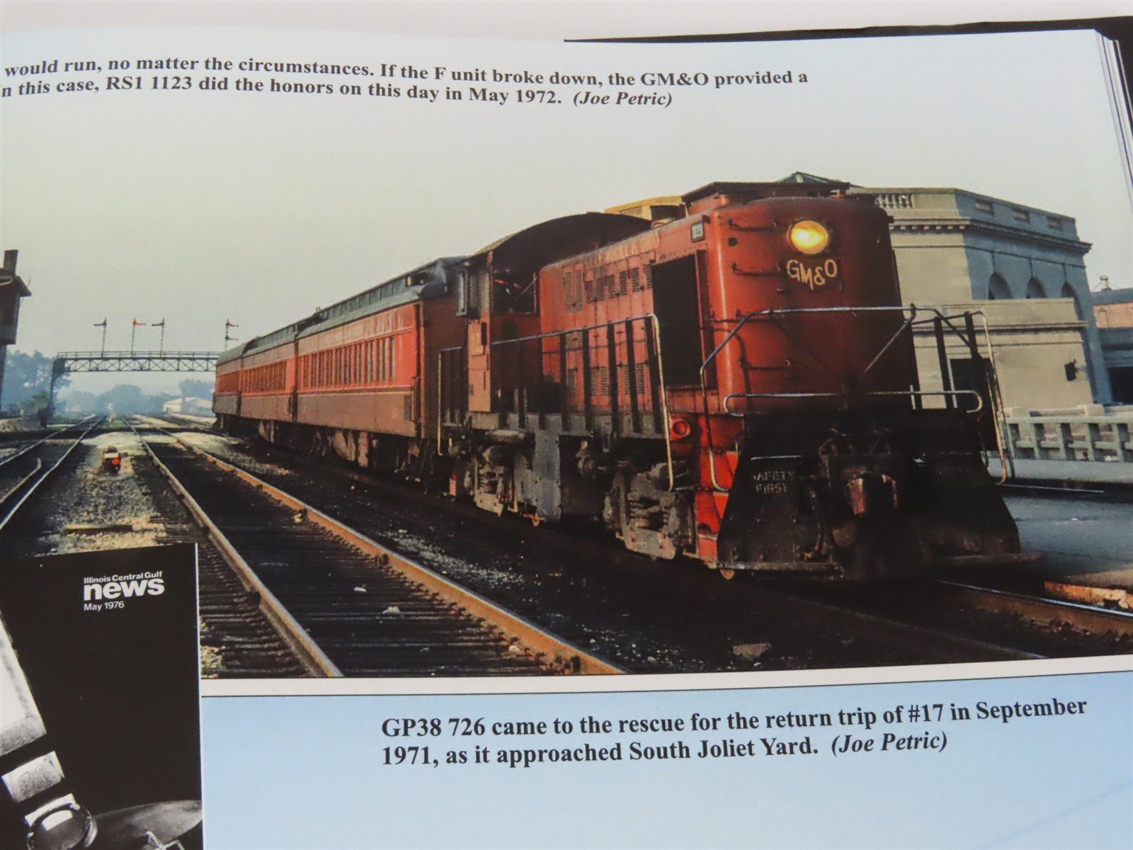 Morning Sun: GM&O - The Alton Route In Color Vol 2 by Joe Petric ©2015 HC Book