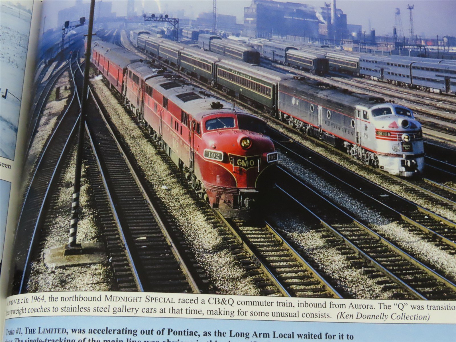 Morning Sun: GM&O - The Alton Route In Color Vol 2 by Joe Petric ©2015 HC Book